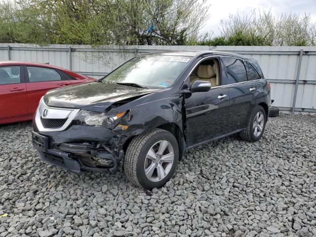 2HNYD2H43CH514381 - 2012 ACURA MDX TECHNOLOGY BLACK photo 1