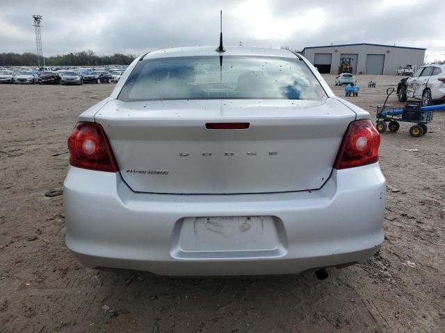1B3BD4FB8BN537395 - 2011 DODGE AVENGER EXPRESS 银色 照片 6