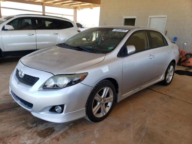 2T1BE40E79C026725 - 2009 TOYOTA COROLLA XRS 银色 照片 1