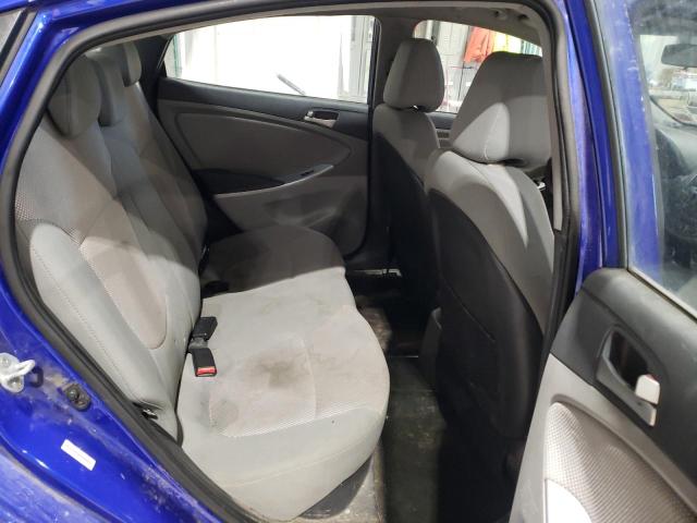 KMHCT4AE1DU556687 - 2013 HYUNDAI ACCENT GLS BLUE photo 10