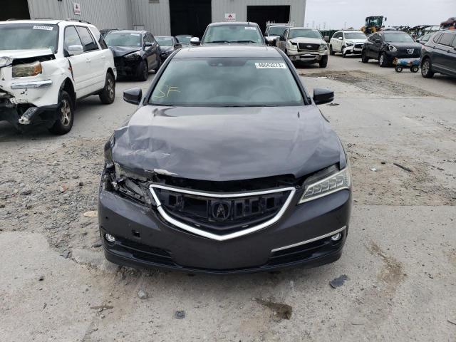 19UUB2F72GA012586 - 2016 ACURA TLX ADVANCE ნაცრისფერი ფოტო 5