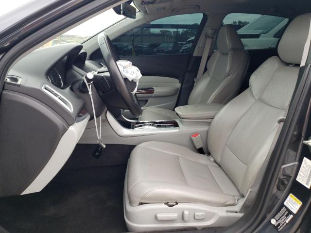 19UUB2F72GA012586 - 2016 ACURA TLX ADVANCE ნაცრისფერი ფოტო 7