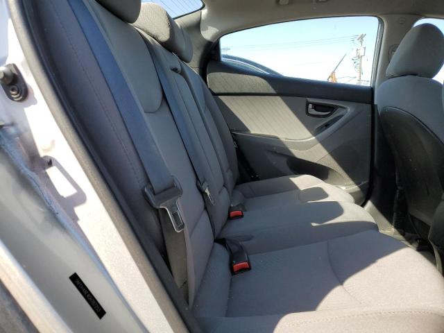 5NPDH4AE4GH787253 - 2016 HYUNDAI ELANTRA SE SILVER photo 10