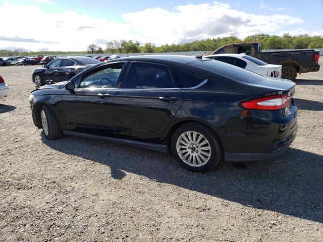 3FA6P0UU8FR309121 - 2015 FORD FUSION S HYBRID BLACK photo 2