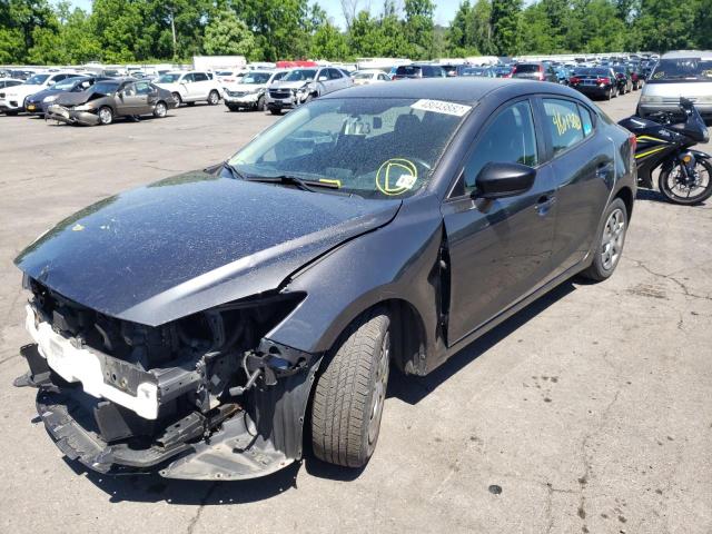 JM1BM1T78F1246941 - 2015 MAZDA 3 SV GRAY photo 2