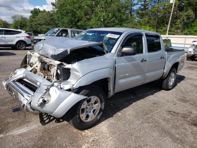 3TMJU62NX7M031087 - 2007 TOYOTA TACOMA DOUBLE CAB PRERUNNER SILVER photo 1