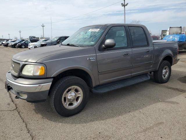 1FTRW08LX2KC67223 - 2002 FORD F150 SUPERCREW GRAY photo 1