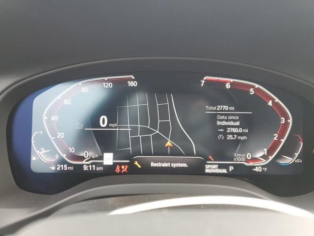 WBX47DP04RN317096 - 2024 BMW X3 SDRIVE30I WHITE photo 9