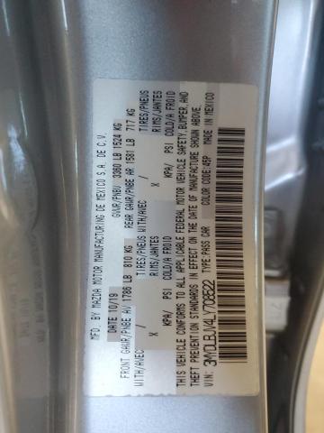 3MYDLBJV4LY708522 - 2020 TOYOTA YARIS LE SILVER photo 13