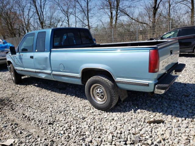 2GCGC29N3N1257665 - 1992 CHEVROLET GMT-400 C2500 BLUE photo 2