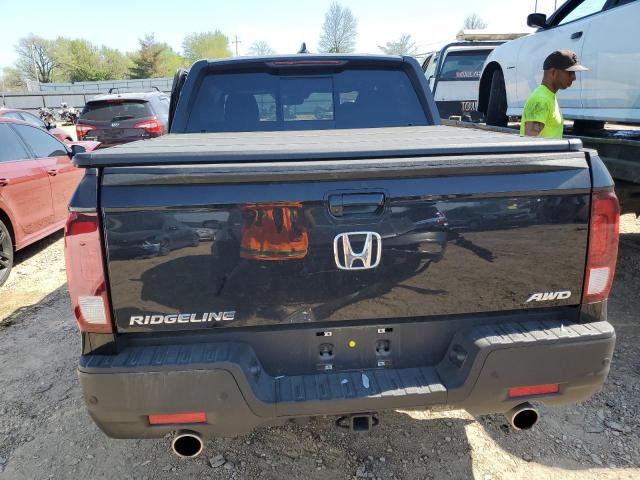 5FPYK3F83NB021727 - 2022 HONDA RIDGELINE BLACK EDITION BLACK photo 6