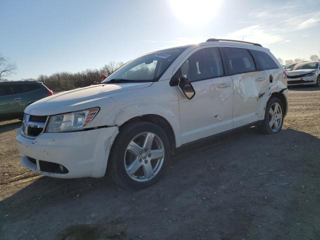 3D4PH5FV9AT150185 - 2010 DODGE JOURNEY SXT WHITE photo 1