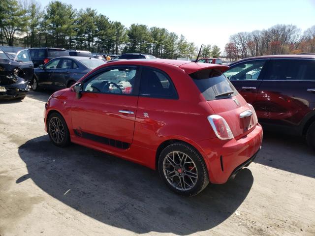 3C3CFFFH9FT603539 - 2015 FIAT 500 ABARTH RED photo 2