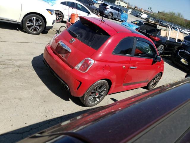 3C3CFFFH9FT603539 - 2015 FIAT 500 ABARTH RED photo 3