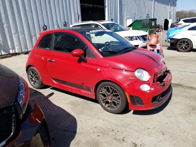 3C3CFFFH9FT603539 - 2015 FIAT 500 ABARTH RED photo 4