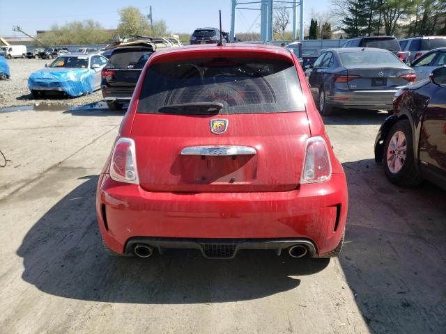 3C3CFFFH9FT603539 - 2015 FIAT 500 ABARTH RED photo 6