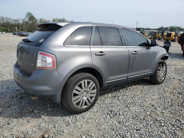 2FMDK3KC3ABA53176 - 2010 FORD EDGE LIMITED GRAY photo 3