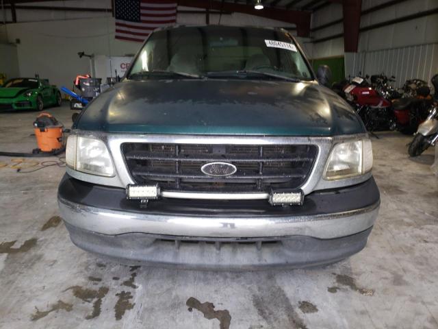 1FTRW07W11KD95375 - 2001 FORD F150 SUPERCREW GREEN photo 5