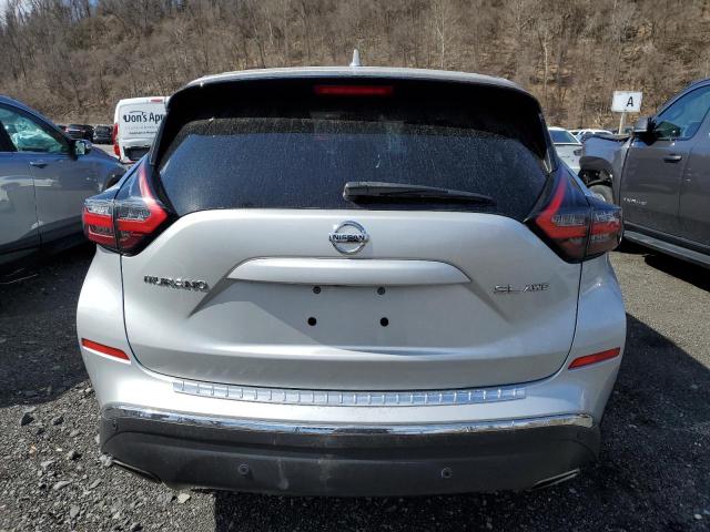 5N1AZ2CS4MC126459 - 2021 NISSAN MURANO SL SILVER photo 6