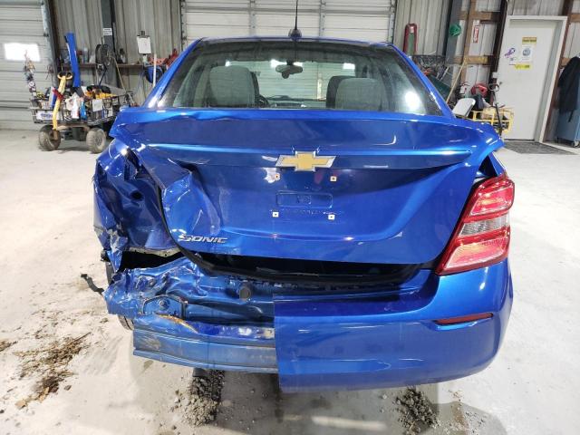 1G1JB5SBXL4140461 - 2020 CHEVROLET SONIC LS BLUE photo 6