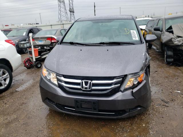 5FNRL5H44EB019243 - 2014 HONDA ODYSSEY EX GRAY photo 5