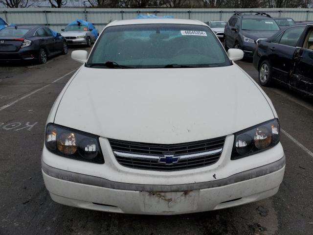 2G1WF52E829344885 - 2002 CHEVROLET IMPALA WHITE photo 5