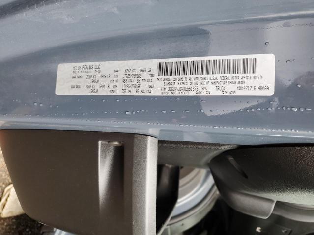 3C6URVJG7KE551673 - 2019 RAM PROMASTER 3500 HIGH ლურჯი ფოტო 13