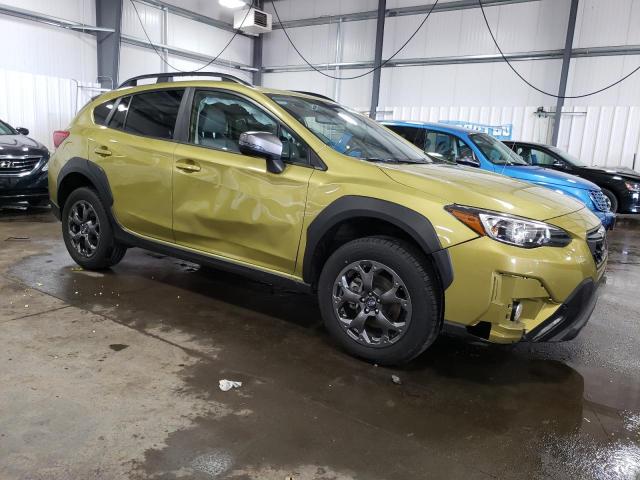 JF2GTHSC4NH254879 - 2022 SUBARU CROSSTREK SPORT GREEN photo 4