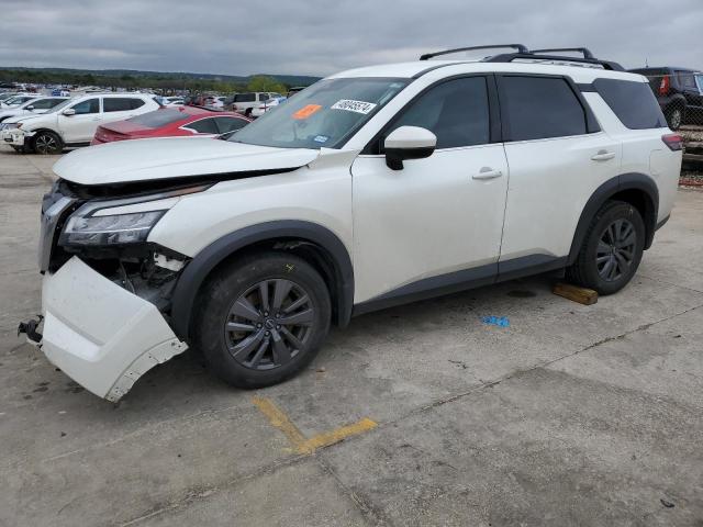 5N1DR3BA7NC230537 - 2022 NISSAN PATHFINDER SV WHITE photo 1