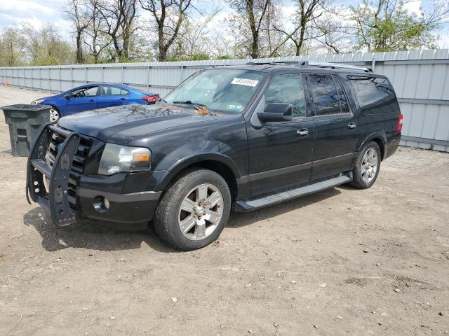 1FMFK20599EB06597 - 2009 FORD EXPEDITION EL LIMITED BLACK photo 1