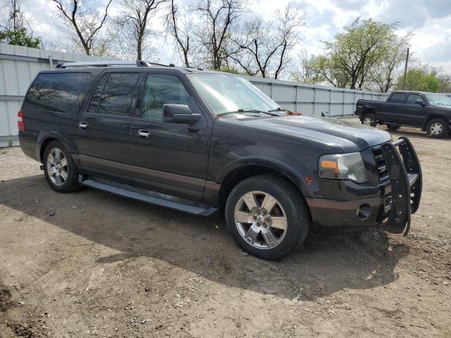 1FMFK20599EB06597 - 2009 FORD EXPEDITION EL LIMITED BLACK photo 4