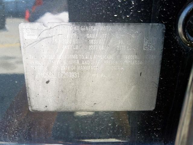 1G11C5SL2EF267931 - 2014 CHEVROLET MALIBU 1LT  照片 10