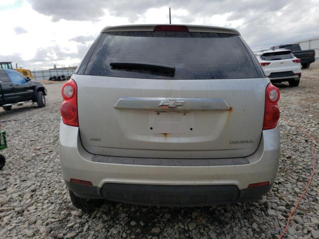 2GNFLEEK5F6257865 - 2015 CHEVROLET EQUINOX LS SILVER photo 6