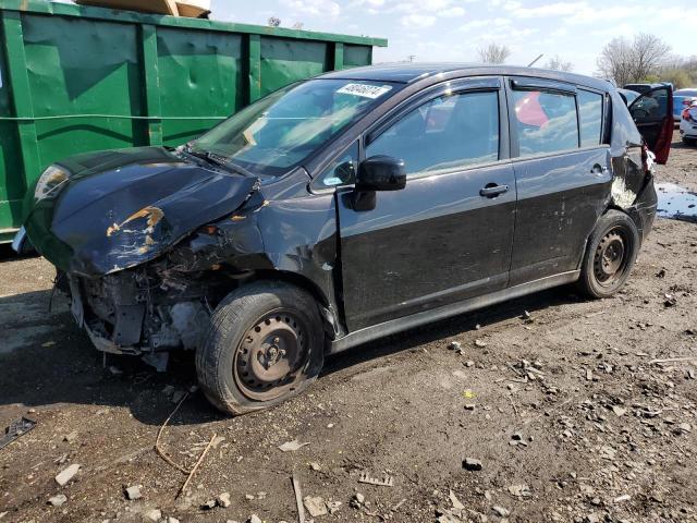 3N1BC1CPXAL356963 - 2010 NISSAN VERSA S BLACK photo 1