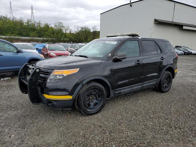 1FM5K8AR6EGB19936 - 2014 FORD EXPLORER POLICE INTERCEPTOR TWO TONE photo 1