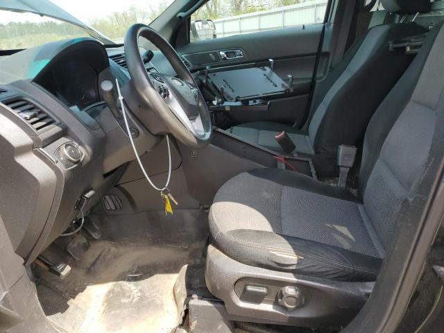 1FM5K8AR6EGB19936 - 2014 FORD EXPLORER POLICE INTERCEPTOR TWO TONE photo 7