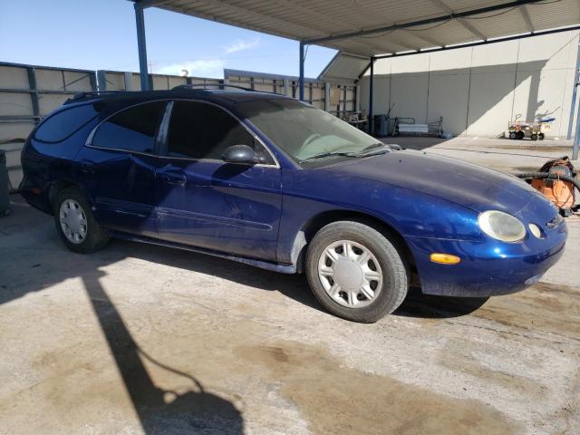 1FALP57U5VG208085 - 1997 FORD TAURUS GL BLUE photo 4