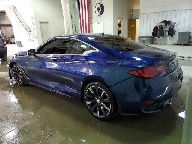 JN1EV7EL3HM552473 - 2017 INFINITI Q60 PREMIUM BLUE photo 2