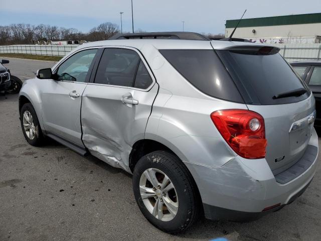 2CNALDEC1B6454821 - 2011 CHEVROLET EQUINOX LT SILVER photo 2