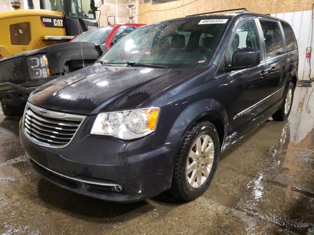 2C4RC1BG2ER296098 - 2014 CHRYSLER TOWN & COU TOURING GRAY photo 1