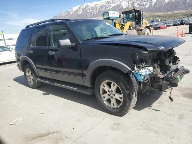 1FMEU73866UB03781 - 2006 FORD EXPLORER XLT BLACK photo 4