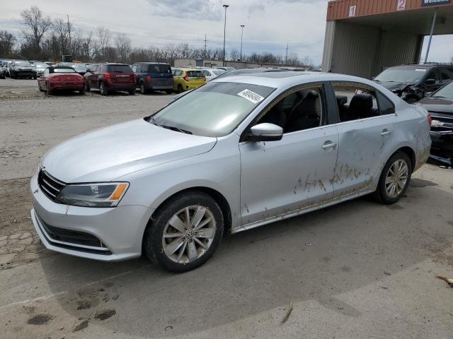 3VW3A7AJ9FM318194 - 2015 VOLKSWAGEN JETTA TDI SILVER photo 1