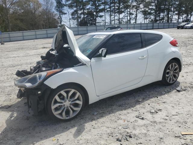 KMHTC6AD6DU123627 - 2013 HYUNDAI VELOSTER WHITE photo 1