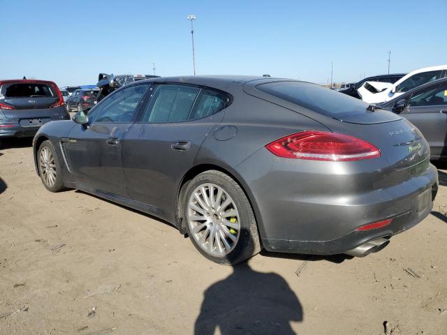 WP0AD2A77EL044194 - 2014 PORSCHE PANAMERA S HYBRID GRAY photo 2