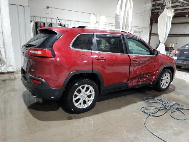 1C4PJLCS8EW106274 - 2014 JEEP CHEROKEE LATITUDE RED photo 3