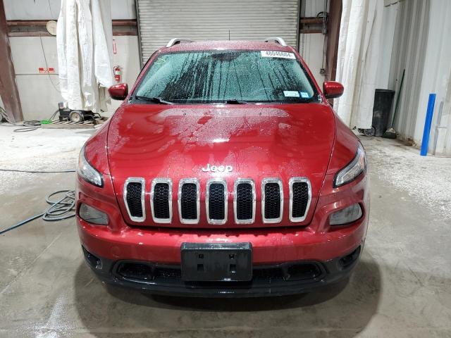 1C4PJLCS8EW106274 - 2014 JEEP CHEROKEE LATITUDE RED photo 5