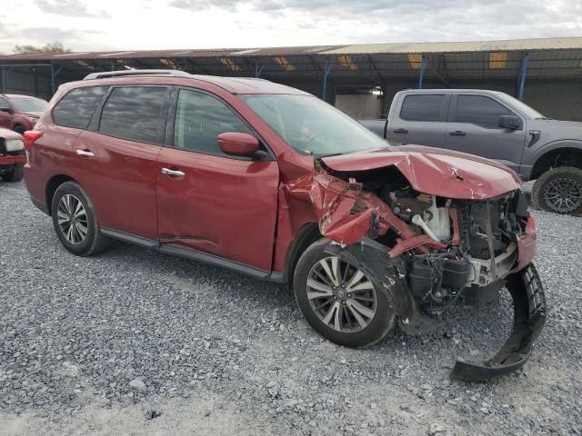 5N1DR2MN0HC665799 - 2017 NISSAN PATHFINDER S RED photo 4