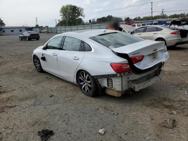 1G1ZE5STXHF234788 - 2017 CHEVROLET MALIBU LT WHITE photo 2