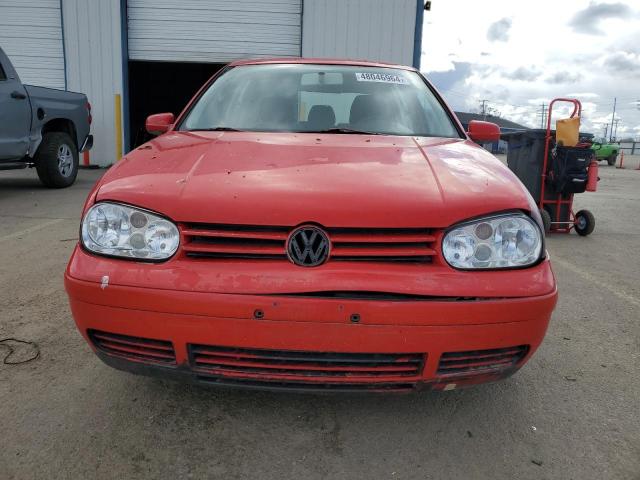 WVWGH21J8YW757411 - 2000 VOLKSWAGEN GOLF GLS RED photo 5