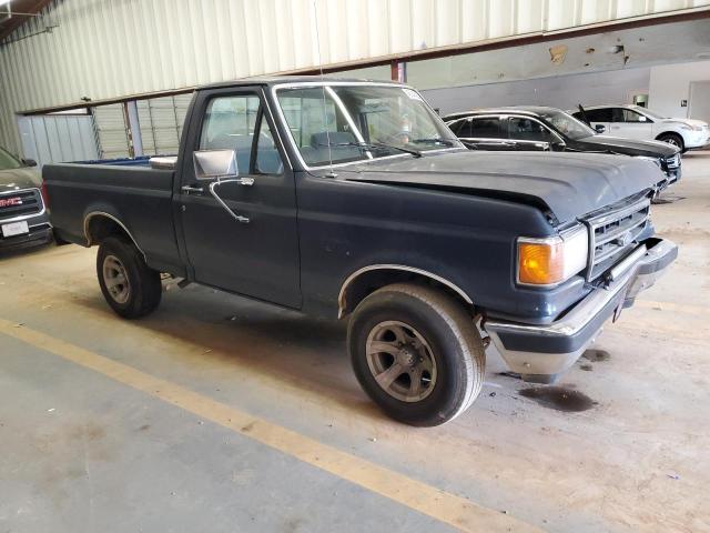 1FTDF15Y6MNA42718 - 1991 FORD F150 BLUE photo 4